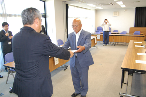 平成27年度 利根川下流総合管理所 優良工事・業務所長表彰式