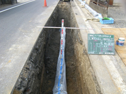 23K19国補・石綿管更新工事 平成23年度施工 湖北水道企業団発注 完成