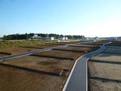 萱丸地区B-33街区外整備工事 平成23年度施工 独立行政法人都市再生機構発注 完成