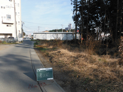 27単・市道A3111号線道路改良工事 3工区 発注者：石岡市 平成28年8月竣工 着工前