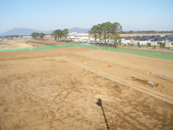葛城地区Ｃ-１０街区外整備工事 平成２８年１１月竣工
 着工前