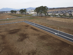 葛城地区Ｃ-１０街区外整備工事 平成２８年１１月竣工
 完成