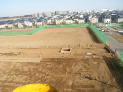 葛城地区Ｃ-１０街区外整備工事 平成２８年１１月竣工
 着工前