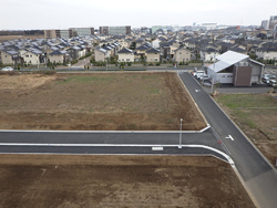葛城地区Ｃ-１０街区外整備工事 平成２８年１１月竣工
 完成