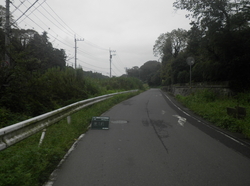 29国補地道　道路改良舗装工事　平成31年3月竣工　発注者：茨城県土浦土木事務所 着工前