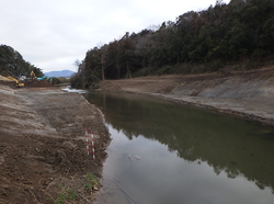 工事名：30国補広河第30-05-480-0-002号　河道掘削工事（その１）　令和元年竣工　発注者：土浦土木事務所 竣工