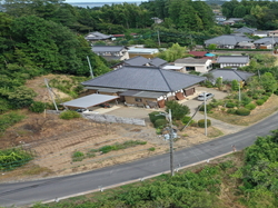 工事名：02国補地道　道路改良舗装工事（その１）　令和3年6月竣工　発注者：茨城県土浦土木事務所 竣工